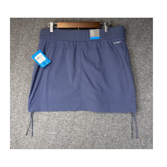 Columbia Womens Anytime Casual Skirt XL Blue Omni Shield Active Fit Skort‎ NWT - Picture 4 of 11